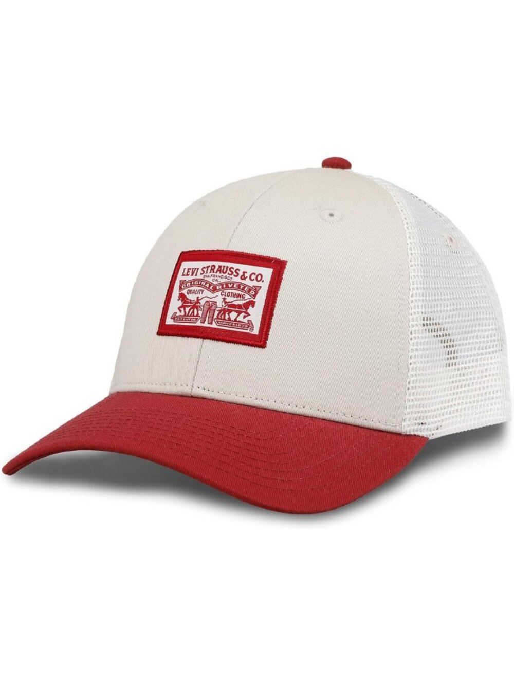 Classic Logo Trucker Hat for Men - Adjustable, Lightweight, Stylish Headwear